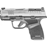 Springfield Armory Hellcat 9mm 3"Bbl Black/Stainless Optic Ready CA Compliant Handgun w/U-Dot Tritium Sights, Accessory Rail,2x10rd Mags HC9319SOSPCA - Additional Image 3