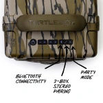 Turtlebox Cub Outdoor Bluetooth Speaker Mossy Oak Bottomland w/ Party & TWS Mode, Crush/Dust Proof, 14hr Battery TB-CUB-G1-MO BTTM-1 - Additional Image 4
