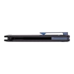 Tekto F2 Bravo Black D2 Blade Black G10 Handle Blue Titanium Accents Fine Edge Folding Knife F2R-G1BK-D2BK1-A2 - Additional Image 2