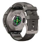 Garmin Fenix 9 Pro 47mm Titanium Smartwatch w/ Solar Display, Pebble Gray-Silver Gray Silicone Band 010-04338-05 - Additional Image 10