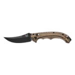 Benchmade Mini Bedlam AXIS Scimitar Black Coyote Olive Drab Green Knife 865BK-01