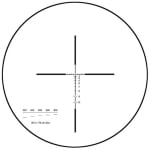 Elcan Specter DR 1.5x/6x Illuminated Scope with 7.62 Reticle, Flip Covers, ARD, 1/3N Battery Switch DFOV156-C2-1-3N - Reticle Image 1