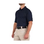 First Tactical Men's Performance Short Sleeve Polo Midnight Navy 112509-729 - Additional Image 1
