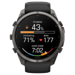 Garmin Fenix 9 Pro 51mm Carbon Gray DLC Titanium Smartwatch w/ inReach, AMOLED Display, Black-Pebble Gray Silicone Band 010-04337-10 - Additional Image 3