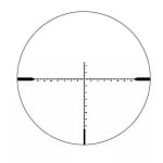Sig Sauer Whiskey6 3-18x44mm 30mm FFP MRAD Milling Hunter Locking 0.1 MRAD Adj Black Riflescope SOW63116