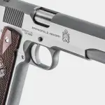 Springfield Armory 1911 Mil-Spec .45 ACP 5" Match Bbl Stainless CA Compliant Handgun w/ Fixed 3-Dot Sights, Combat Trigger, 2x7rd Mags PB9151LCA - Additional Image 2