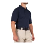 First Tactical Men's Performance Short Sleeve Polo Midnight Navy 112509-729 - Additional Image 5