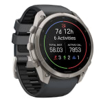 Garmin Fenix 9 Pro 51mm Titanium Smartwatch w/ inReach, AMOLED Display, Graphite-Black Silicone Band 010-04337-20 - Additional Image 2