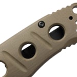 Benchmade Mini Adamas CPM-CruWear Magnacut 63-65HRC Drop-point 3.25" Knife w/Olive Drab G10 Handle 273FE-05 - Additional Image 3