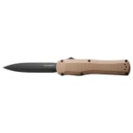 Benchmade Autocrat Out-the-Front Auto Coyote Brown G10 Dagger 3400BK-2