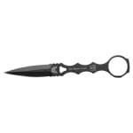 Benchmade SOCP Fixed Blade Double-Edged Dagger Black Knife 176BKSN