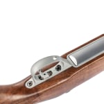 Sako 90 Hunter Stainless Steel 222 REM No Sights 22.4 BBL 1:12 TPI RH Std Trig 6RD Wood / Oiled Brown J05123