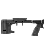 MDT Worker LSS Gen3 Remington 700 LA 3.715 RH BLK Chassis System 114648BLK