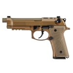Beretta M9A4 RDO 9mm 5.1" Bbl DA/SA Semi-Auto Type G FDE Pistol w/(3) 18rd Mags JS92M9A4GM