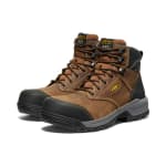 Keen Core Work Evanston 6" WP Men's Bison/Black 9 EE 1029149-9EE