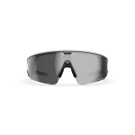 Oakley META Vanguard White w/Prizm Black Rectangle Shield - Toric Lens 6.25x4.24 Nylon (Semi-Rimless) Sunglasses OW8001-05
