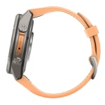 Garmin Fenix 9 Pro 43mm Titanium Smartwatch w/ inReach, AMOLED Display, Shell Pink-Autumn Orange Silicone Band 010-04335-00 - Additional Image 11