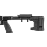 MDT LSS Gen3 Ruger American SA LH Worker BLK Chassis System 115056-BLK - Additional Image 1