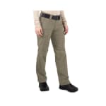 First Tactical Women's V2 Tactical Pants 2-Way Stretch Water Resistant Double-Dyed Ranger Green 124011-610 - Additional Image 4
