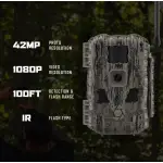 Stealth Cam Fusion Max 3.0 Cellular 42MP Trail Camera w/ 16 GB Internal Storage, 1080p Video & Audio, 100ft Detection Range STC-FXWTX3C - Additional Image 2