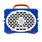 Turtlebox GameDay Series 2.0 Original Outdoor Bluetooth Speaker w/ Party Mode, Waterproof, 25hr Battery, Blue/Orange TB-ORIG-G3-BLUE-WHT-BLORG-2 - Additional Image 5