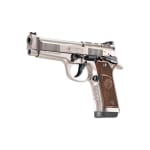 Beretta 92X Performance Defensive Classic Nistan Walnut Grips SS Barrel 9x19mm 4.6" Bbl SA/DA Pistol w/2 10 Mags SPEC0746A10