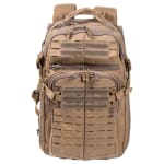 First Tactical Tactix Half-Day 27L Coyote Backpack Plus w/ YKK Zippers, Shovel Backboard, Lynx Laser-Cut Platform MOLLE/PALS Compatible 180036-060-1SZ - Additional Image 2