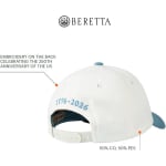 Beretta Delaware USA 250 Hat Grey & White OSFA BDE87T16750954 - Additional Image 2