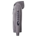 Costa Del Mar Lifestyle Core Fleece Hoody Sweatshirt Mens Heather Gray FQA400955-25T - Additional Image 2