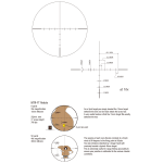 March X Tactical 8-80x56 MTR-FT Reticle 1/8MOA Riflescope D80V56TM - Reticle Image 1