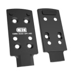 C&H Precision Aluminum Optic Plate for Kimber KDS9 to Delta Point Pro, EOTech EFLX, Vortex Defender ST/XL, No Rear Sight KMBR-KDS9-DPP-NRS - Additional Image 1