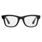 Ray-Ban Meta Wayfarer Matte Black Clear 0RW4012-601SSB-50