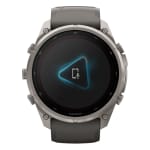 Garmin Fenix 9 Pro 51mm Titanium Smartwatch w/ inReach, Solar Display, Pebble Gray-Silver Gray Silicone Band 010-04339-00 - Additional Image 9