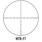 March X Tactical 8-80x56 Silver MTR-FT Reticle 1/8MOA Riflescope D80V56STM - Reticle Image 1