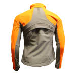 Beretta Women's Defi Softshell Jacket Steel Gray/Orange 2XL GD352T227509T6XXL