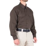 First Tactical Men's V2 Tactical Long Sleeve Shirt Kodiak Brown 111006-182 - Additional Image 5
