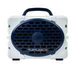 Turtlebox GameDay Series 2.0 Original Outdoor Bluetooth Speaker w/ Party Mode, Waterproof, 25hr Battery, White/Navy TB-ORIG-G3-WHT-DKBLUE-DKBLUE-2 - Additional Image 5