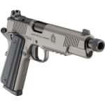 Springfield Armory 1911 Operator .45 ACP 5" Threaded Bbl Gray Handgun w/ AOS Plate, U-Notch Tritium Sights, 2x8rd Mags POT9230TAOS - Additional Image 2