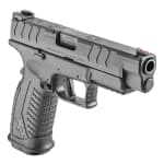 Springfield Armory XD(M) Elite 10mm 4.5" Bbl Black Optic Ready Handgun w/ Fiber Optic Sights, TacRack RS, 2x15rd Mags XDME94510BHCOSP-15 - Additional Image 1