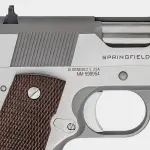 Springfield Armory 1911 Mil-Spec .45 ACP 5" Bbl Stainless Handgun w/ Fixed 3-Dot Sights, 1x7rd Mag PBD9151L - Additional Image 1
