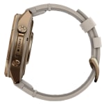 Garmin Fenix 9 Pro 43mm Autumn Gold Ti Smartwatch w/inReach Premium,AMOLED Display,Bone Leather Band&Cream-French Gray Silicone Band 010-04335-40 - Additional Image 11