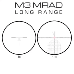 Meprolight MVO 3-18x44 34mm FFP M3 MRAD Reticle Scope 901246703