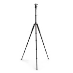 German Precision Optics Carbon Fiber Tripod-Twist-Lock, 13.7"-59.8"Height, 5-Segment, 33lbs Capacity, 2.6lbs Weight w/Ball Head&QR Adapter Plate A410 - Additional Image 6