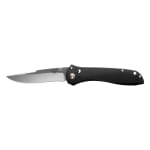 Benchmade Seven Ten AXIS WMH Recurve Drop-Point Black Aluminum Knife 710-25