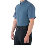 First Tactical Men's V2 Pro Performance Short Sleeve Shirt French Blue 112012-484 - Additional Image 1