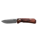 Benchmade Grizzly Creek AXIS Drop-Point Stabilized Wood Knife 15062