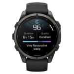 Garmin Fenix 9 47mm Carbon Gray DLC Titanium-Color Smartwatch w/ Built-In Flashlight, AMOLED Display, Black Silicone Band 010-04762-10 - Additional Image 9