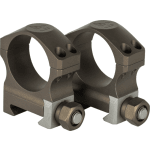 Nightforce X-Treme Duty 34mm 1.00" Medium UltraLite 6 Screw Dark Earth DEMO Ring Set A679 - Additional Image 3