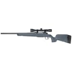 Savage Arms G4 Axis 2 XP Gray .243 WIN 1:9.25" 5/8x24 20" Heavy Sporter Bbl Carbon Steel/Synth Matte BLK Rifle w/3-9x40 BDC Scope 33174 - Additional Image 1