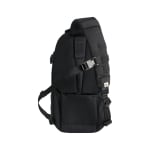 First Tactical Crosshatch 19L Black Sling Pack w/ YKK Zippers & CCW Pocket 180011-019-1SZ - Additional Image 1